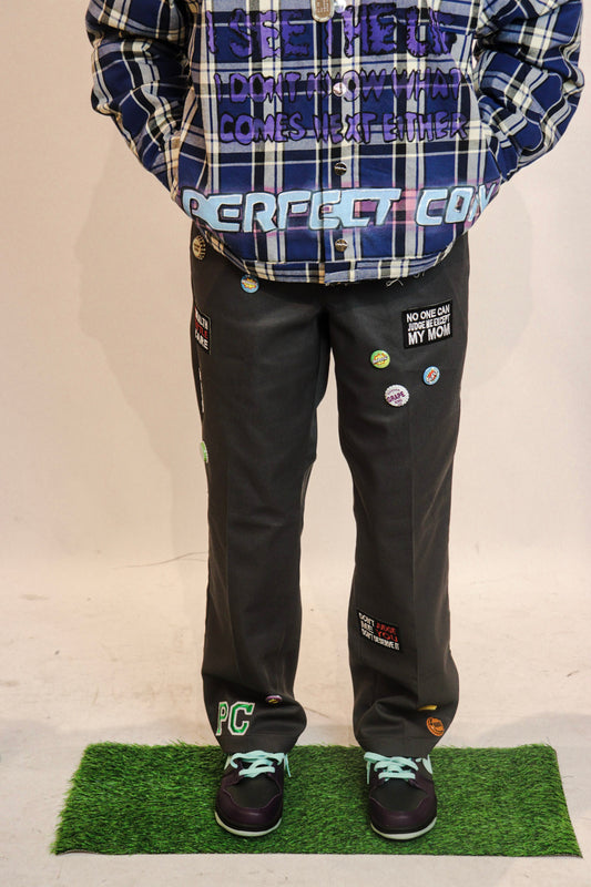 I SEE THE LIE FLANNEL JACKET